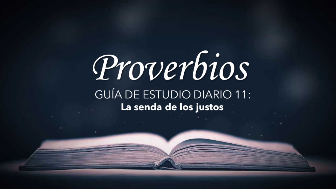 Proverbios 4: 13 - 20