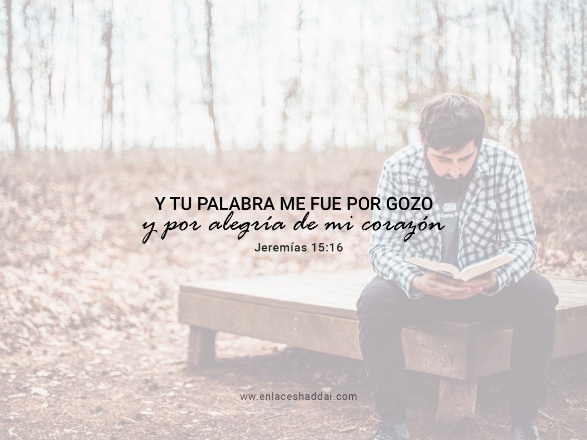 Jeremías 15:16