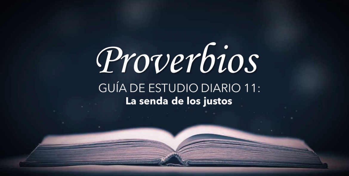 Proverbios 4: 13 - 20