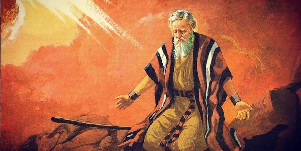 Moisés orando