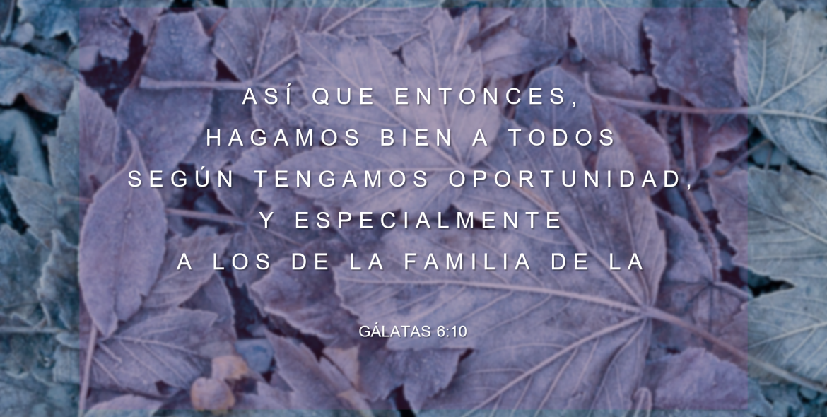 Gálatas 6:10